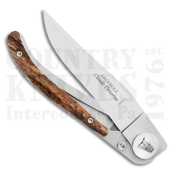 Buy Claude Dozorme  16014279 Laguiole - Stag Antler at Country Knives.