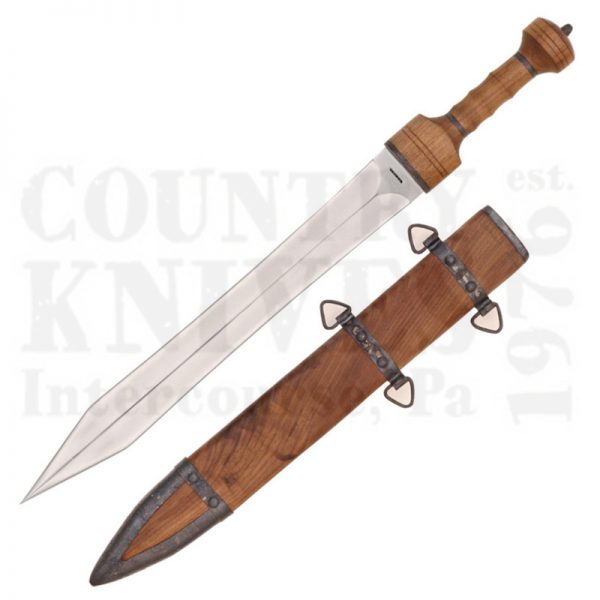 Buy Condor Tool & Knife  CTK1001-19.5HC Mainz Gladius Sword -  Leather Sheath at Country Knives.