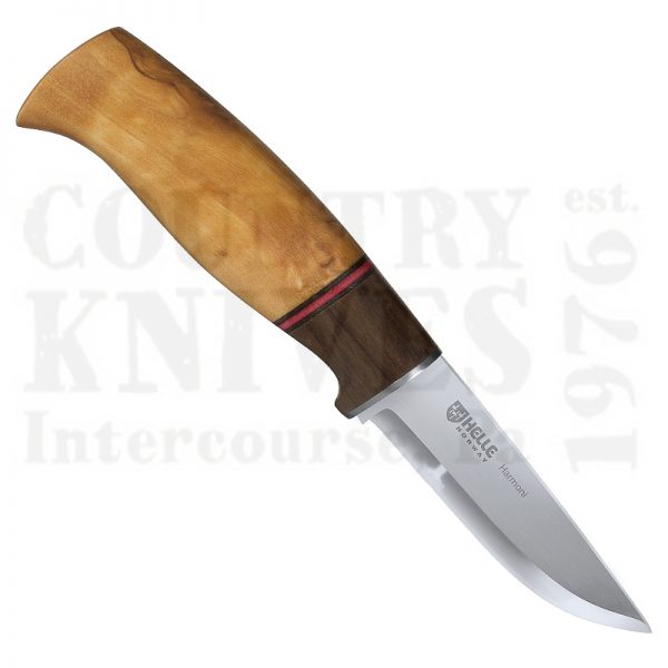Buy Helle  HE87 Harmoni - Curly Birch & Rosewood at Country Knives.