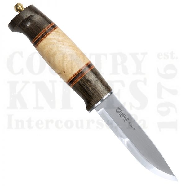 Buy Helle  HE99 Harding - Red Oak & Curly Birch at Country Knives.
