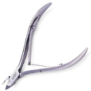 Mehaz777½4” Cuticle Nipper – ½ Jaw / Cobalt Stainless