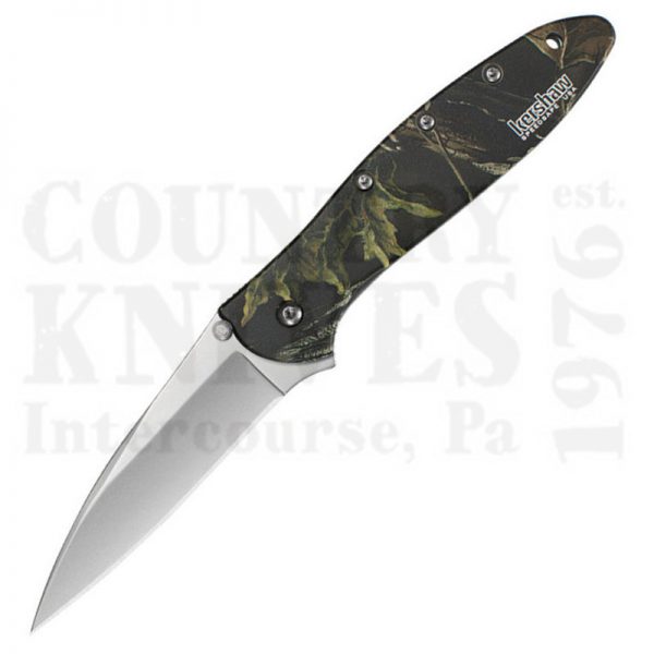 Buy Kershaw  K1660CAMO Leek - Camouflage at Country Knives.