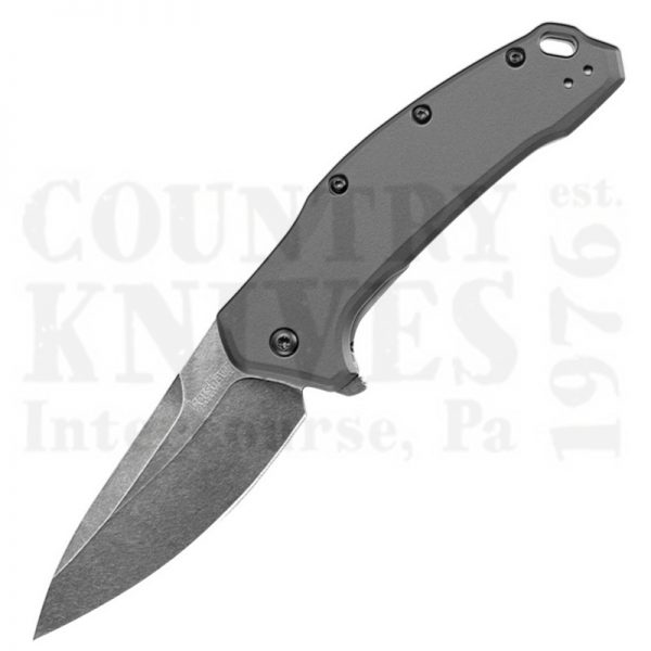 Buy Kershaw  K1776GRYBW Link - Drop Point / Gray Aluminum at Country Knives.