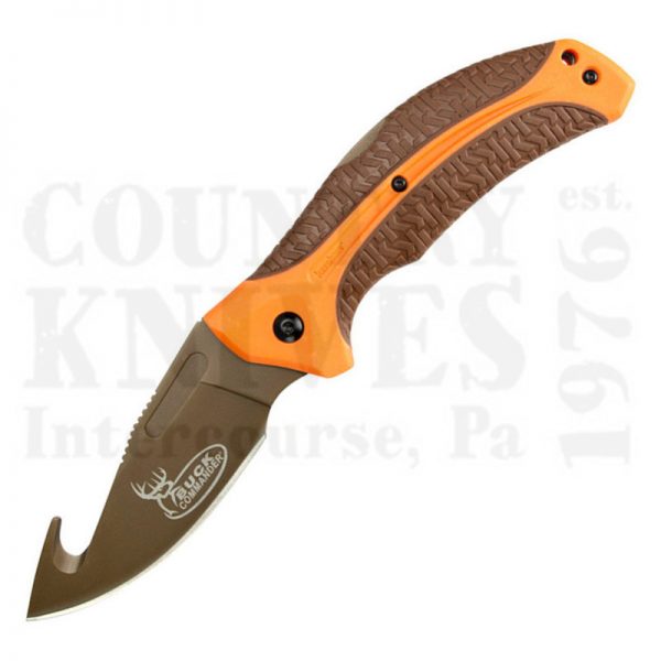 Buy Kershaw  K1898GHORBRNBC LoneRock Guthook Folder - Orange / Brown at Country Knives.