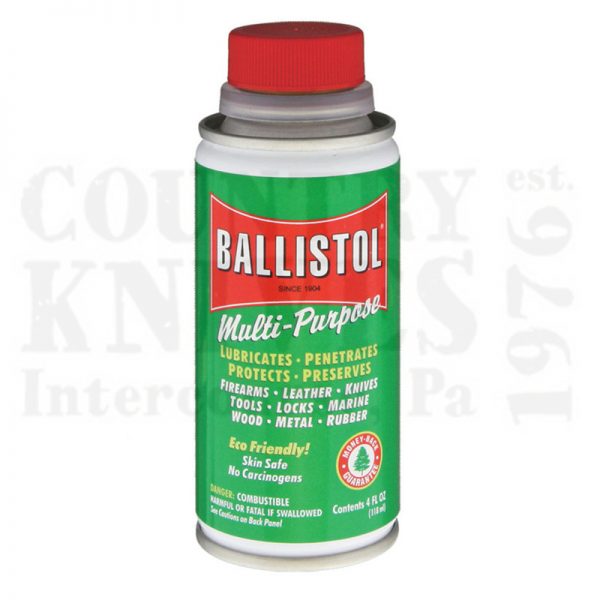 Buy Ballistol  BL4 Ballistol - 4 oz. Bottle at Country Knives.