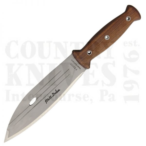 Buy Condor Tool & Knife  CTK242-8 Primitive Bush Knife - Walnut Handle at Country Knives.