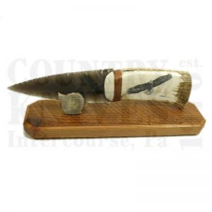Great BasinGB13Medium Deer Antler Knife – Eagle Scrimshaw