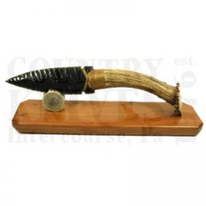 Great BasinGB2Large Deer Antler Knife – with Stand