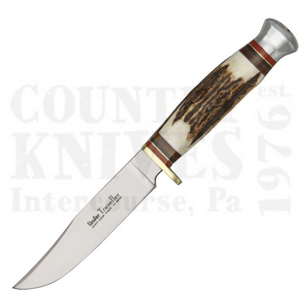 Buy Linder  LND190110 4'' Traveller - India Stag at Country Knives.