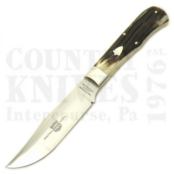 Buy Great Eastern  GE-H23316CC Clip Point Hunter - Cougar Clawed Bone at Country Knives.