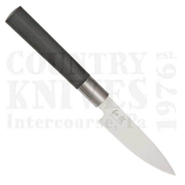 Buy Kai  K6710P 105mm Paring Knife - Black Wasabi at Country Knives.