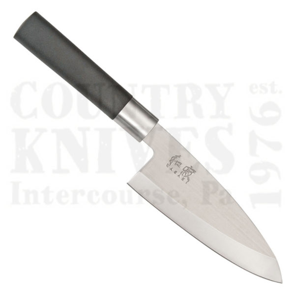 Buy Kai  K6715D 150mm Deba - Black Wasabi at Country Knives.