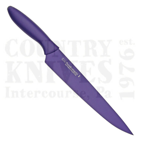 Buy Kai  KAB5067 9" Slicing Knife - Purple at Country Knives.