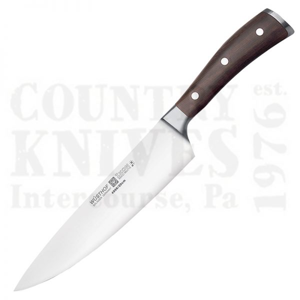 Buy Wüsthof-Trident  WT4996-20 8" Cook's Knife - Ikon Blackwood at Country Knives.