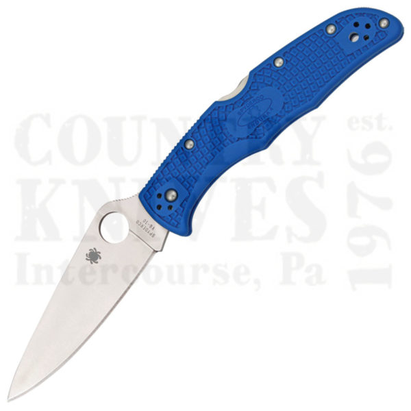 Buy Spyderco  C10FPBL Endura4 - BLUE FRN / PlainEdge at Country Knives.
