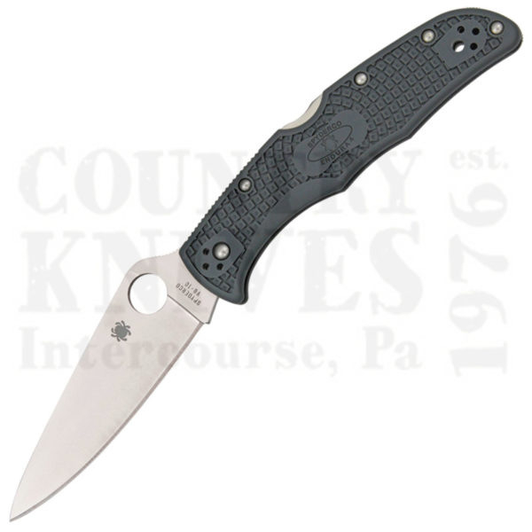 Buy Spyderco  C10FPGY Endura4 - GRAY FRN / PlainEdge at Country Knives.