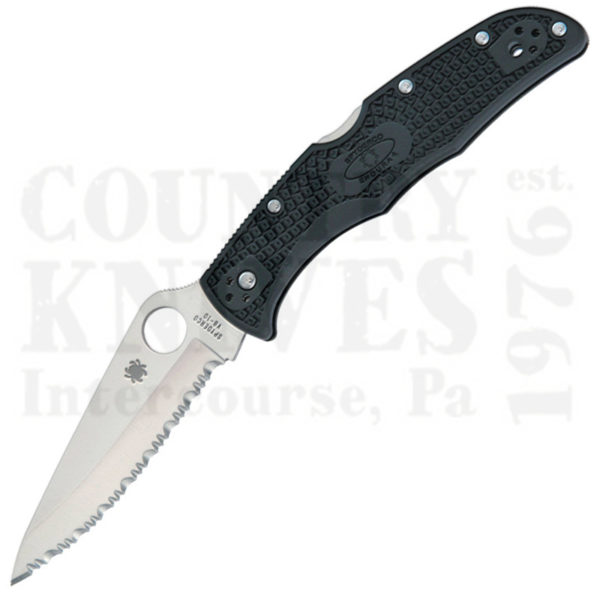 Buy Spyderco  C10SBK4 Endura4 - BLACK FRN / SpyderEdge at Country Knives.