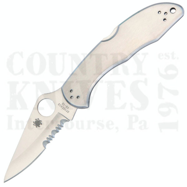 Buy Spyderco  C11PS4 Delica4 SS - CombinationEdge at Country Knives.