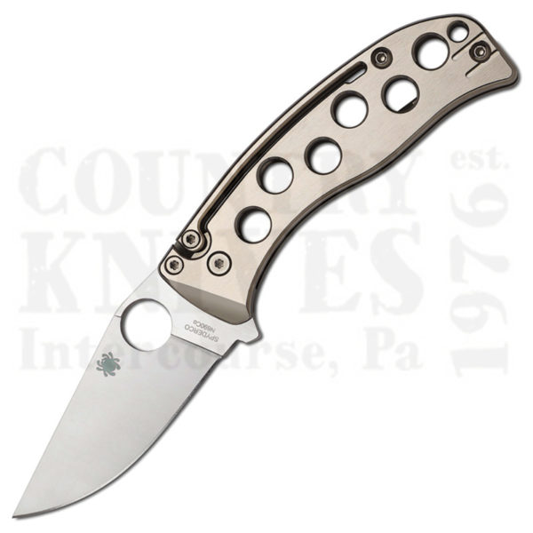 Buy Spyderco  C192TIP PITS - N690Co / Titanium at Country Knives.