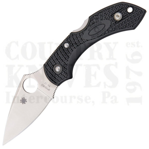 Buy Spyderco  C28PBK2 Dragonfly2 - FRN / PlainEdge at Country Knives.