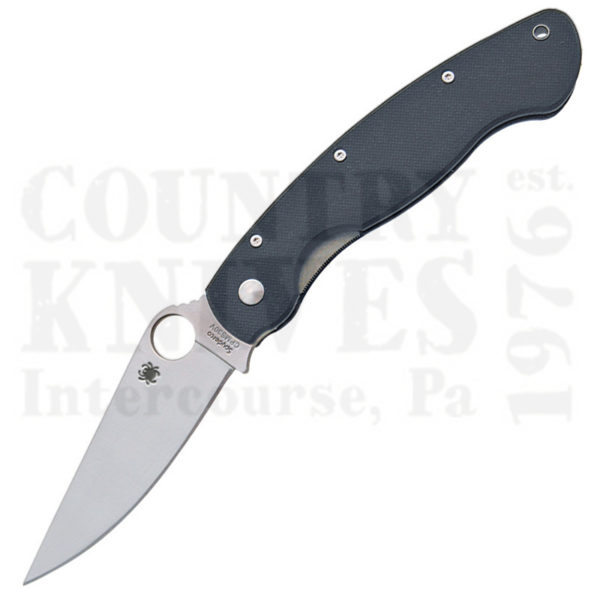 Buy Spyderco  C36GPE Military Model - PlainEdge at Country Knives.