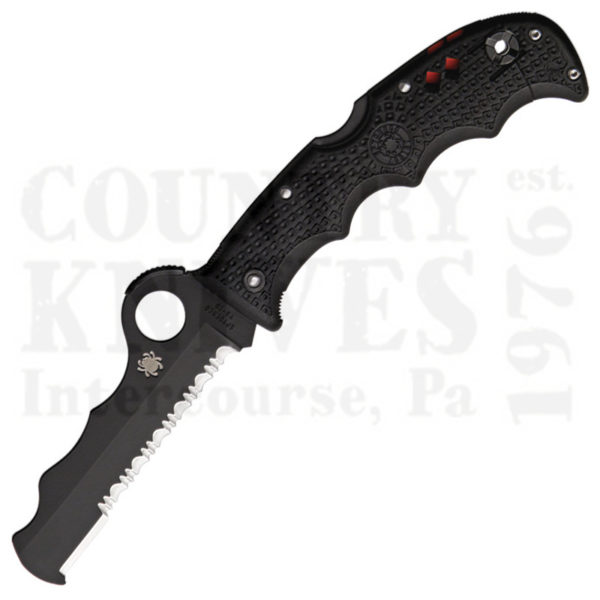 Buy Spyderco  C79PSBBK Assist I - BLACK FRN / W-DLC at Country Knives.