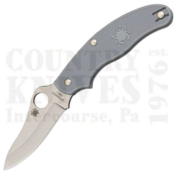 Buy Spyderco  C94PGY3 UK Pen - Lightweight - GRAY FRN / PlainEdge at Country Knives.