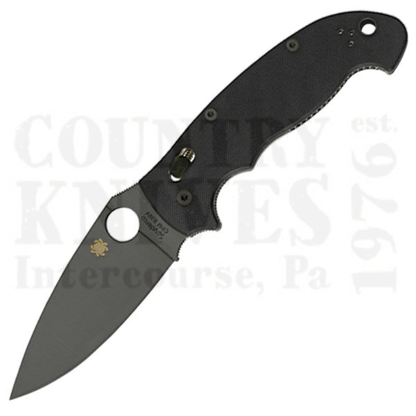 Buy Spyderco  C95GPBBK2 Manix2 XL - Tungsten DLC / PlainEdge at Country Knives.
