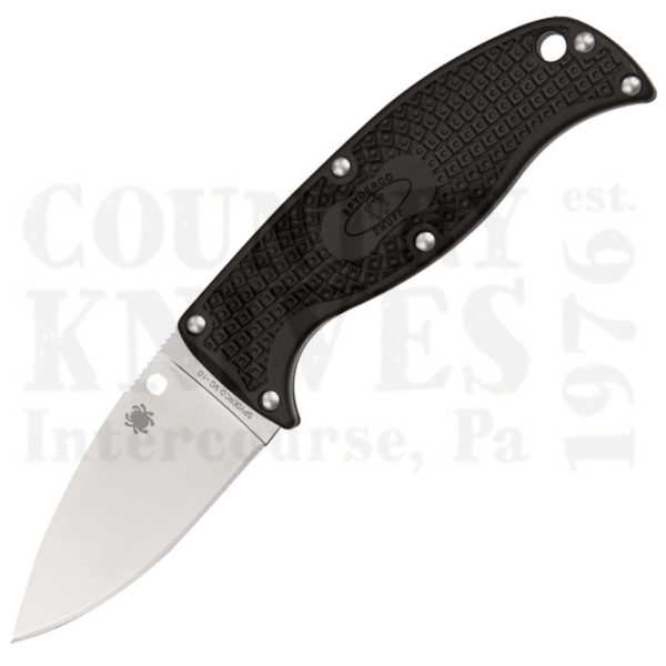 Buy Spyderco  FB31PBK Enuff - FRN / PlainEdge / Leaf at Country Knives.