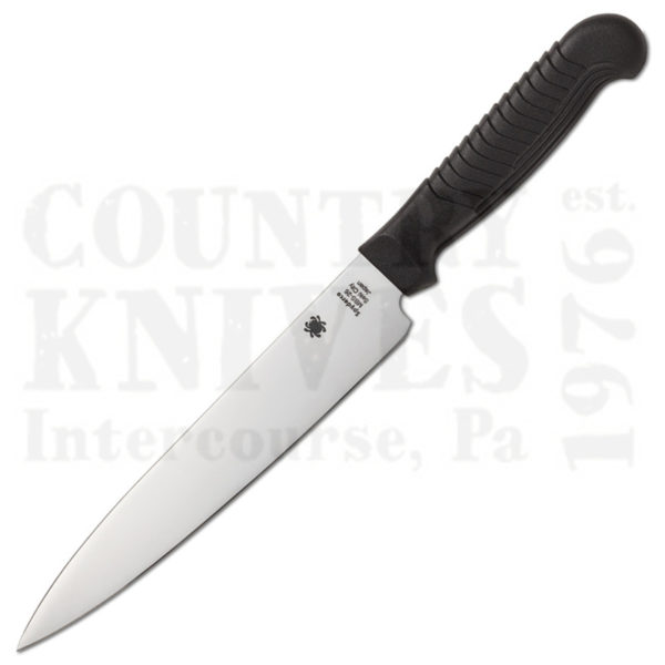 Buy Spyderco Spyderco Culinary K04PBK 6" Utility Knife - BLACK / PlainEdge at Country Knives.