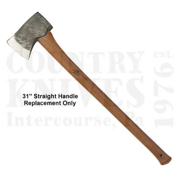 Buy Gränsfors Bruk  GBA434-3-H Replacement Handle for American Felling Axe - 31'' Straight Handle at Country Knives.