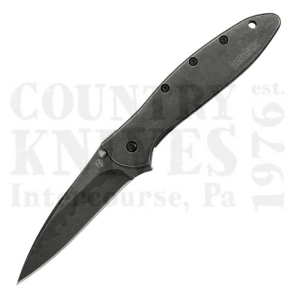 Buy Kershaw  K1660CBBW Leek - Blackwash at Country Knives.