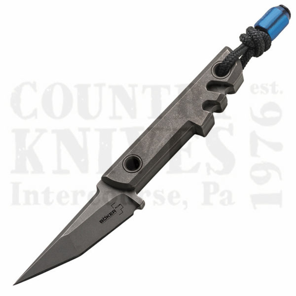 Buy Böker Böker Plus B-02BO230 Mini Slik Tanto - Blue Titanium Bead at Country Knives.