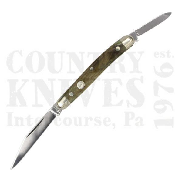 Buy Böker  B-8288I-GN Pen - Smooth Green Bone at Country Knives.
