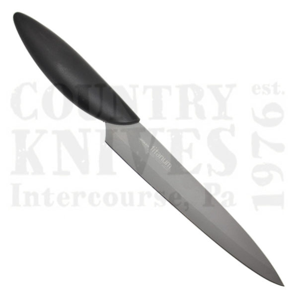 Buy Böker  B-TI2B 7" Carving Knife - Sintered Titanium / Black at Country Knives.