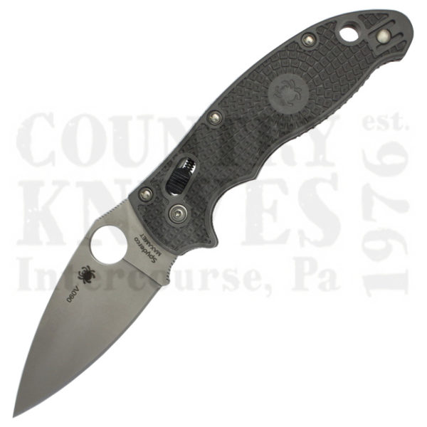 Buy Spyderco  C101PGY2 Manix2 - Grey FRCP / Maxamet at Country Knives.