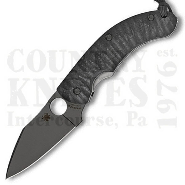 Buy Spyderco  C135GBBKP Perrin PPT - TiCN / PlainEdge at Country Knives.