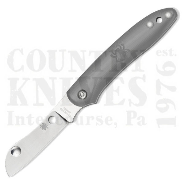 Buy Spyderco  C189PGY Roadie - GREY FRN / PlainEdge at Country Knives.