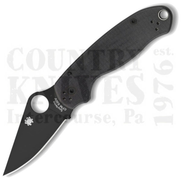 Buy Spyderco  C223GPBK Para 3 - W-DLC / PlainEdge at Country Knives.