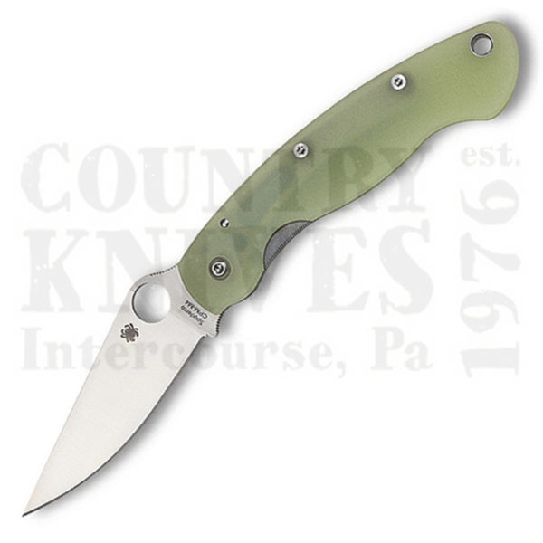 Buy Spyderco  C36GM4P Military Model - CPM M4 / Natural G-10 at Country Knives.