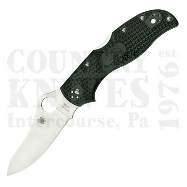 Buy Spyderco  C90PGRE2 Stretch 2 Lightweight ZDP - GREEN FRN / ZDP-189 at Country Knives.
