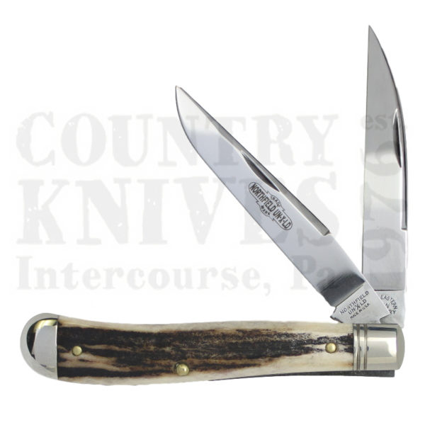 Buy Great Eastern Northfield GE-488217SS Two Blade Weasel - Sambar Stag at Country Knives.