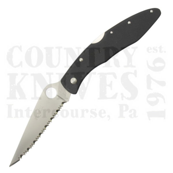 Buy Spyderco  C07GS Police Model - G-10 / SpyderEdge at Country Knives.