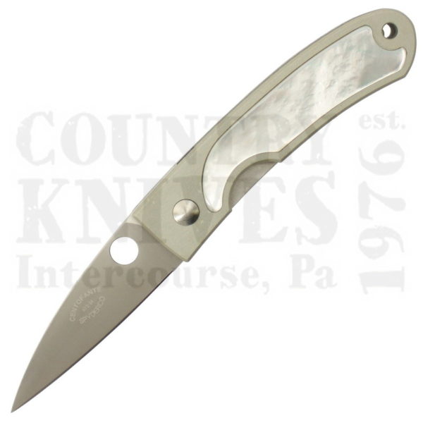 Buy Spyderco  C25P Centofante - Mother of Pearl / PlainEdge at Country Knives.