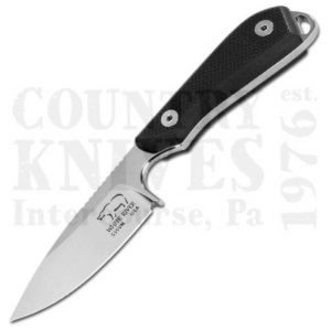White River Knife & ToolWRBP-PRO-TBLM1 Backpacker – Black G-10 / Kydex