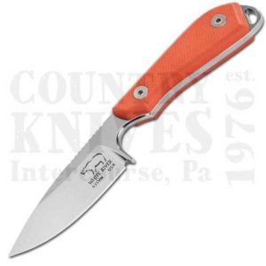 White River Knife & ToolWRBP-PRO-TORM1 Backpacker – Orange G-10 / Kydex