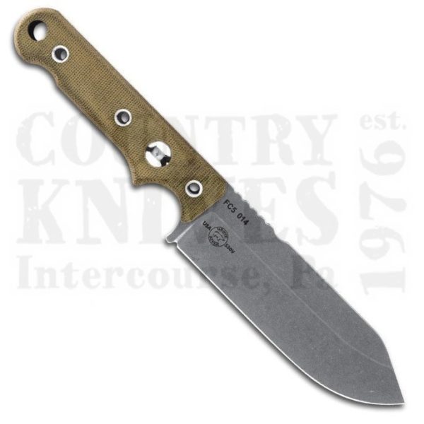 Buy White River Knife & Tool  WRFC5-LS Firecraft FC5 - S35VN / Micarta / Leather at Country Knives.
