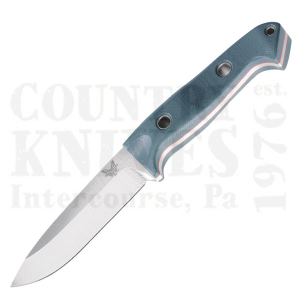 Buy Benchmade  BM162 Bushcrafter - S30V / Green G-10 / Leather at Country Knives.