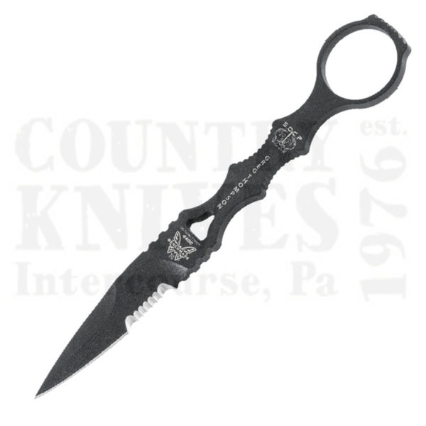 Buy Benchmade  BM178SBK SOCP Fixed Blade - Black Molded Sheath at Country Knives.