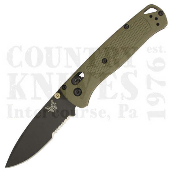 Buy Benchmade  BM535SGRY-1 Bugout - Ranger Green / ComboEdge at Country Knives.